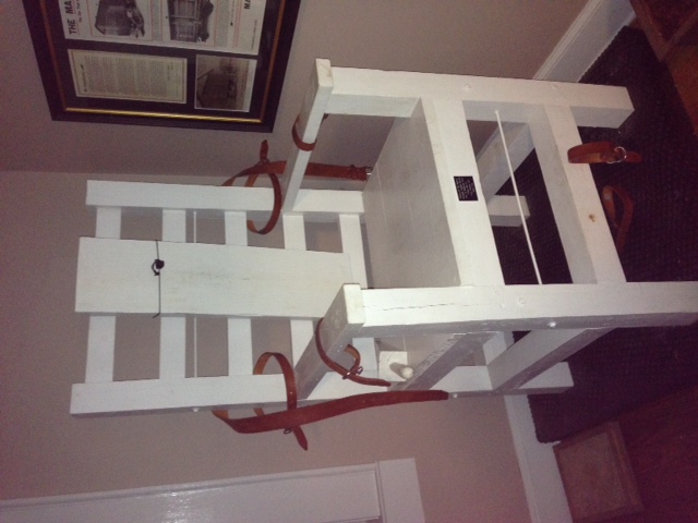 Ashburn Jail death chair